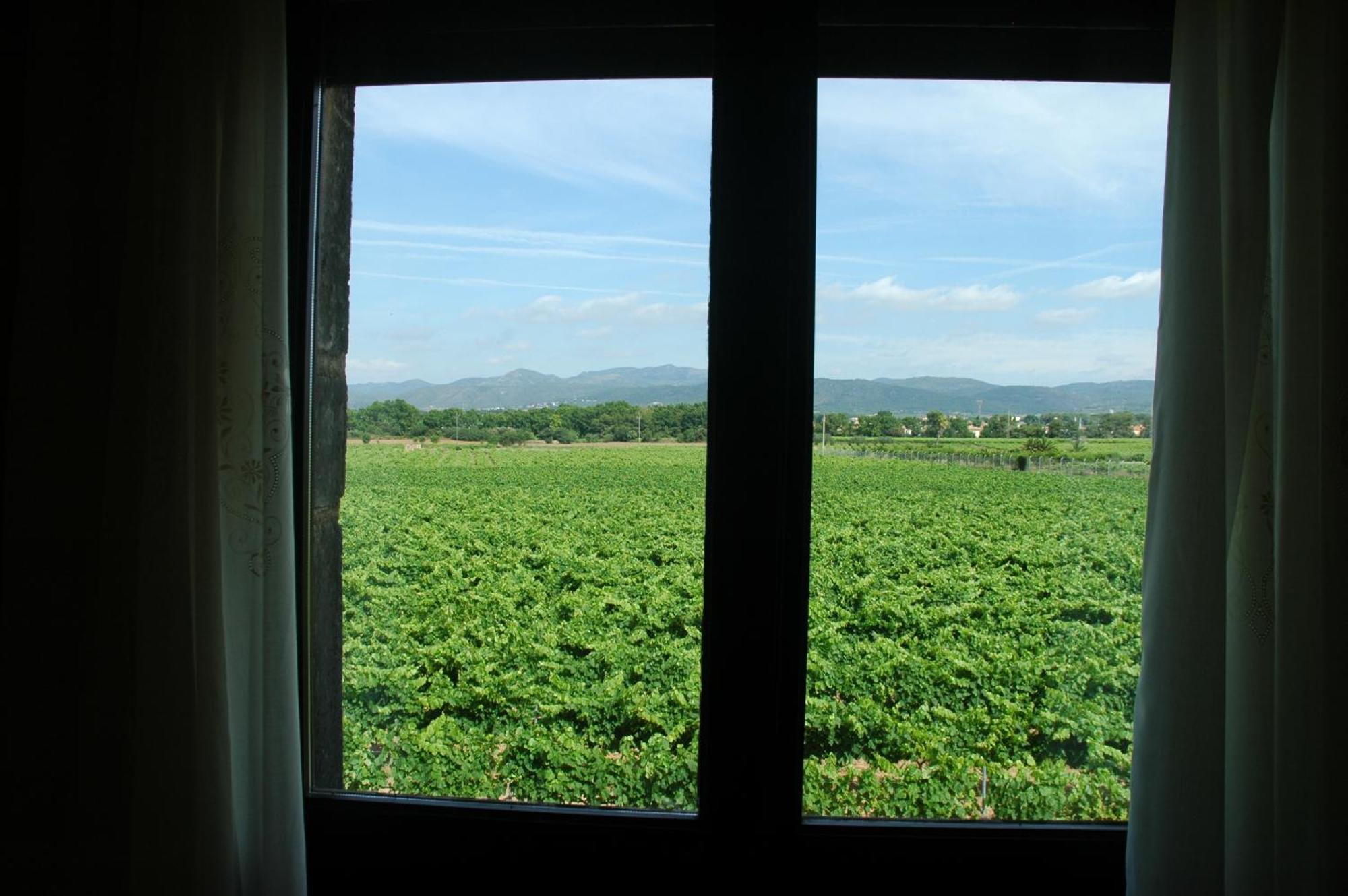 Hotel Restaurant El Bosc Banyeres del Penedes Kültér fotó